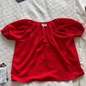 Red Women’s Top